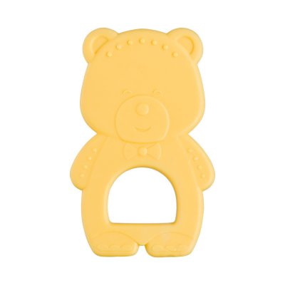    Happy Baby Teether Bear Yellow 20005 4690624010828