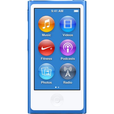    Apple iPod nano (MKN22 16Gb) White&Silver (A/V Player, FM Tuner, 16Gb, LCD 2.5", BT, USB2.0, L