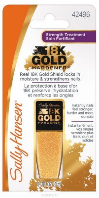   Sally Hansen 18K GOLD     gold hardener 10 ,10 