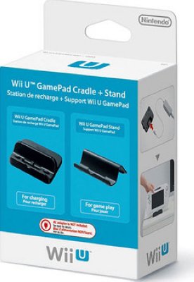      Nintendo Wii U GamePad Cradle + Stand