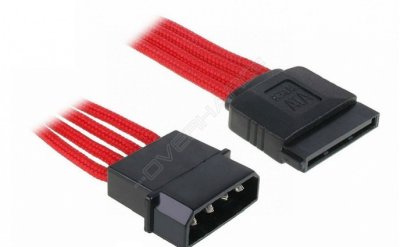   BitFenix Molex to SATA 45cm Red/Black