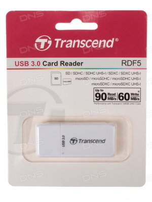     Transcend TS-RDF5W USB3.0 SDHC/SDXC/microSDHC/microSDXC 