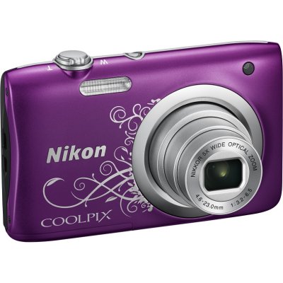     Nikon CoolPix A100 Purple Lineart