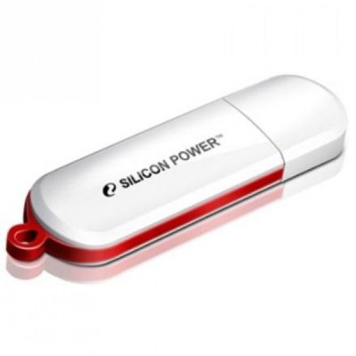   - USB Flash Drive Silicon Power 8Gb LuxMini 320 "White" USB 2.0 "SP008GBUF2320V1W"