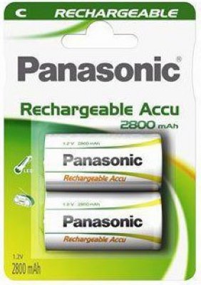    Panasonic (C, 2800mAh, 2 )
