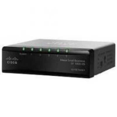   Cisco SB SF100D-05-EU   SF100D-05 5-Port 10/100 Desktop Switch