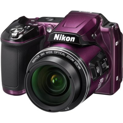   Nikon Coolpix L840 Purple (16Mp, 38x zoom, 3", 1080P, WiFi, SDHC)