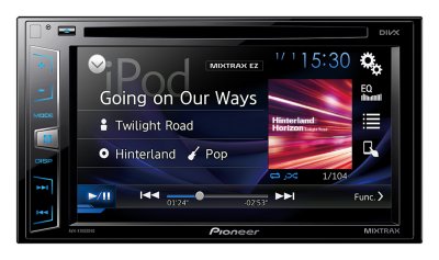    Pioneer AVH-X1800DVD 6.2" USB MP3 CD DVD FM 2DIN 4x50  