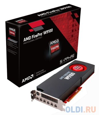     16Gb (PCI-E) Sapphire FirePro W9100 (31004-45-40A) GDDR5, 384 bit, DVI,