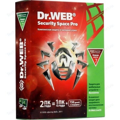       "Dr.Web Security Space", 2   24 , . (1CD, Box) (r