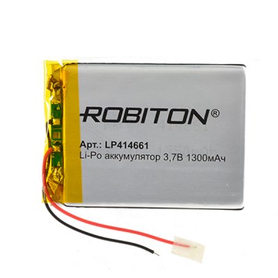    LP414661 - Robiton 3.7V 1300mAh 14888