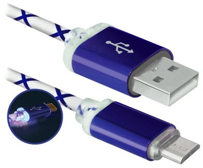    Defender USB - microUSB (USB08-03LT) 1  