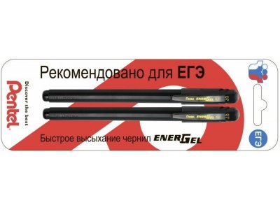      Pentel Energel 0.7mm 2  Black XBL417-AA