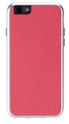    Just Mobile AluFrame Leather case Pink AF-168PK