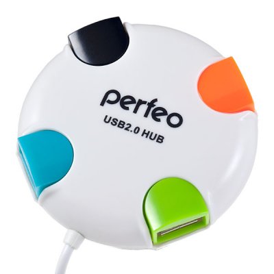    USB Perfeo PF-VI-H020 White