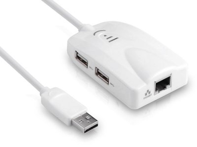    Greenconnect  GC-U2CL01 USB2.0 -) Ethernet RJ-45 + USB 2.0-  3 
