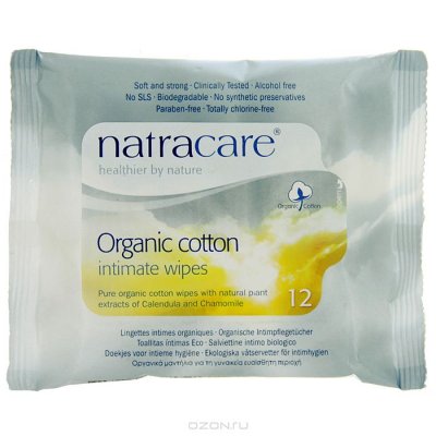      Natracare "Organic Cotton"   , 12 