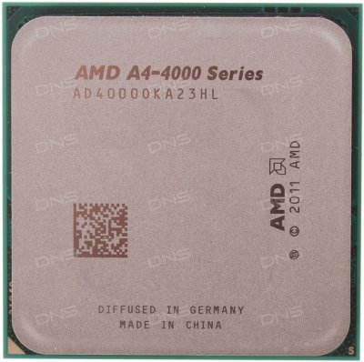   Socket FM2 AMD Richland A4 4000 3.0GHz,1MB with Radeon HD 7480D Oem