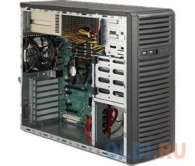     Supermicro Tower (EATX, chassis 4x3.5", 500W) (CSE-732I-500B)