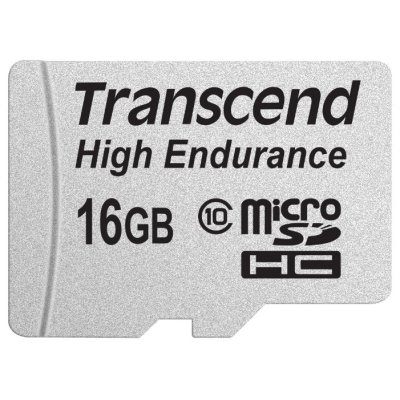     Transcend (TS16GUSDHC10U1) microSDHC Memory Card 16Gb UHS-I Class10 + microSD--)SD Adap