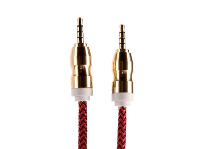    Earldom Aux-11 Jack 3.5mm - Jack 3.5mm Red