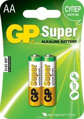     GP Batteries "Super Alkaline",  , 2 