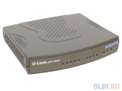     D-Link DVG-6004S/B2A    4 FXO-, 1 WAN- 10/100Base-TX  4 L