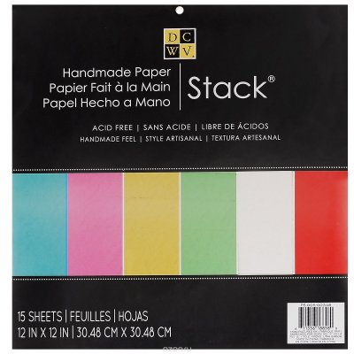       "Handmade Paper Stack", 15 