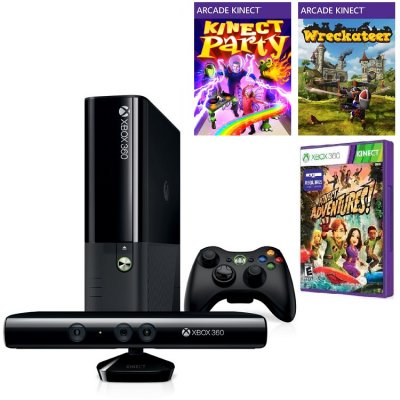     Microsoft XBox 360 250Gb (5DX-00008) + KINECT +  "Kinect Sports 2" +  "For
