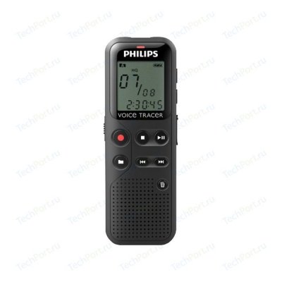 Товар почтой Цифровой диктофон Philips DVT1100 4Gb черный