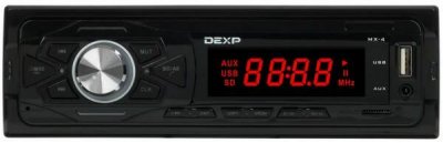    DEXP MX-4 1 DIN, AUX, SD, BT
