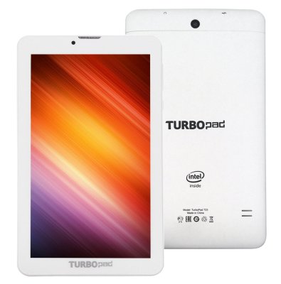    TurboPad 723 White (Intel Atom x3-C3230RK 1.2 GHz/1024Mb/8Gb/Wi-Fi/3G/Bluetooth/GPS//