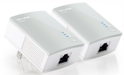    TP-LINK (TL-PA4010KIT) AV500 Nano Powerline Adapter Kit (2 ,1UTP 10/100Mbps, Powerl