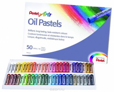     Pentel "Oil Pastels", 50 