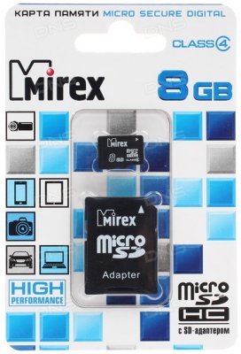     Mirex microSDHC 8  [13613-ADTMSD08]
