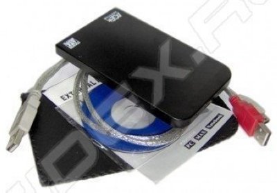      HDD SATA 3.5 AgeStar SUB3O2-Black 3.5" SATA HDD, USB2.0, Al