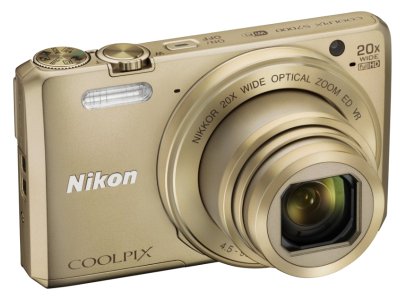    Nikon CoolPix S7000  16Mpix Zoom20x 3" 1080p 20Mb SDXC CMOS IS opt 2minF HDMI/