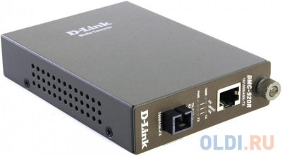    D-Link DMC-920R, 10/100BASE-TX to 100BASE-FX Single-mode Fiber ( 20km, SC ) Dual-wavelengt