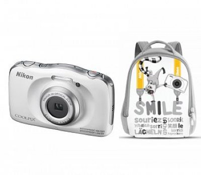     Nikon Coolpix S33, White + 