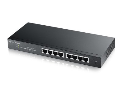   ZyXEL (GS1900-8HP)   (8UTP 10/100/1000Mbps PoE)