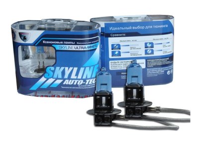    SkyLine H3 12V 55W 3800K Ultra White (2 )