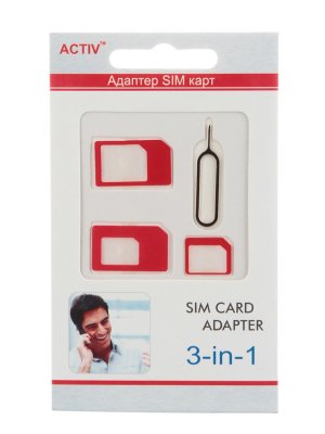    Activ SIM 3 in 1 Red