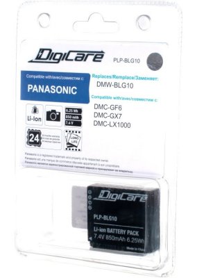    DigiCare PLP-BLG10 / DMW-BLG10  DMC-GF6, GX7, LX100