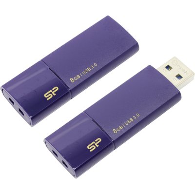   USB Flash  Silicon Power 8Gb Blaze B05 Blue USB 3.0 (SP008GBUF3B05V1D)