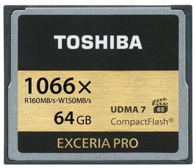     Compact Flash Card Toshiba Exceria Pro 64Gb (CF-064GSG)