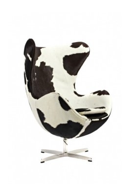    DG Home Egg Chair Pony Black-White DG-F-ACH323