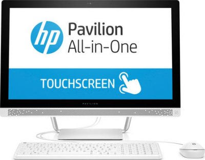    HP Pavilion 24-b257ur 24"" FullHD Touch Core i5 7400T/8Gb/1Tb+128Gb SSD/NV GT930MX 2Gb/DVD/