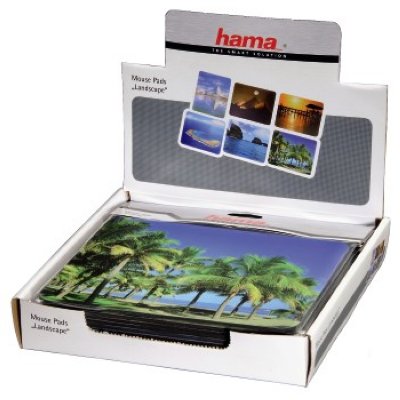      Hama Landscape Mouse Pad, 12 pieces in a display box (54734)