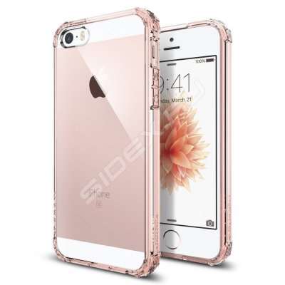   -  Apple iPhone SE, 5S, 5 (Spigen Crystal Shell 041CS20178) (-)