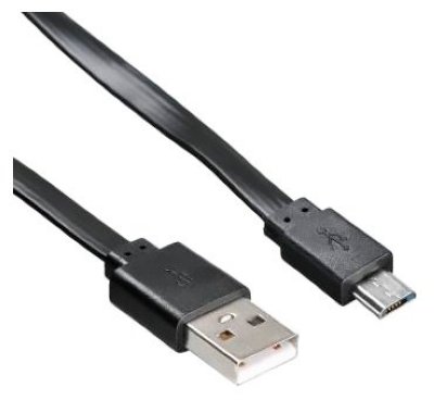    Buro USB - microUSB (BHP MICROUSB 1M FLAT) 1  